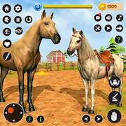 Скачать Симулятор Лошади Семейная Игра (Взлом на деньги) версия 1.6.7 apk на Андроид