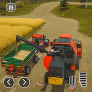 Скачать Ферма Трактор Прицеп Игра (Взлом на деньги) версия 1.6.8 apk на Андроид