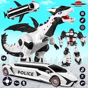 Скачать Limo Car Dino Robot Car Game (Взлом открыто все) версия 1.9.8 apk на Андроид