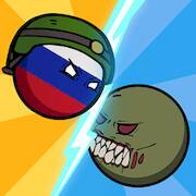 Скачать Countryballs - Zombie Attack (Взлом на монеты) версия 0.5.4 apk на Андроид