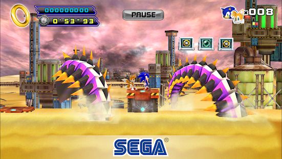 Скачать Sonic The Hedgehog 4 Episode II (Взлом открыто все) версия 2.0.1 apk на Андроид