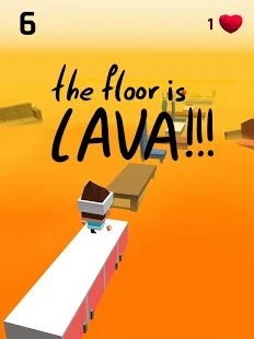 Скачать The Floor Is Lava (Взлом открыто все) версия 1.4 apk на Андроид