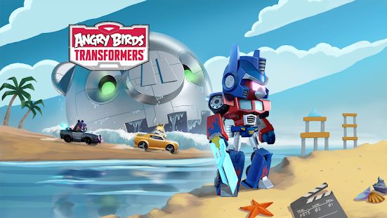 Скачать Angry Birds Transformers (Взлом на деньги) версия 2.0.8 apk на Андроид
