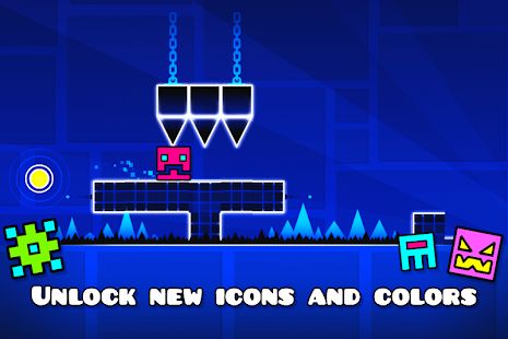 Скачать Geometry Dash (Взлом на монеты) версия 2.111 apk на Андроид