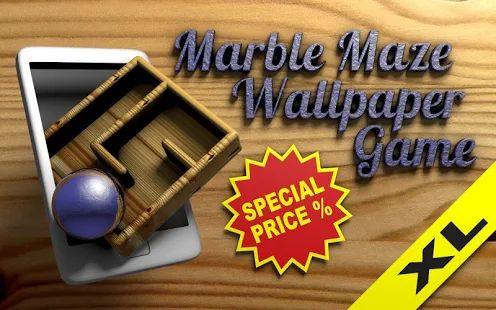 Скачать Marble Maze Wallpaper Game XL (Взлом на монеты) версия 1.3 apk на Андроид