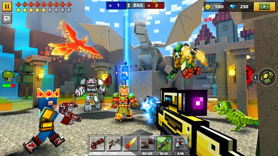 Скачать Pixel Gun 3D: Battle Royale (Стрелялки Онлайн) (Взлом открыто все) версия 17.5.1 apk на Андроид