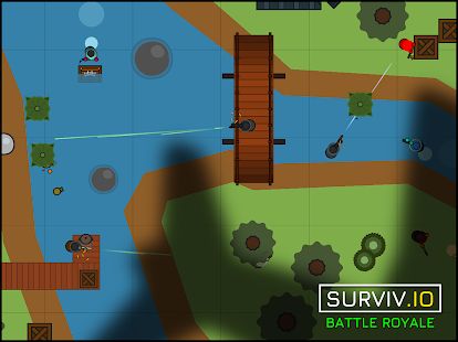 Скачать surviv.io - 2D Battle Royale (Взлом на монеты) версия 1.0.9 apk на Андроид