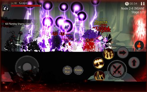 Скачать Shadow of Death: Dark Knight - Stickman Fighting (Взлом на монеты) версия 1.74.0.1 apk на Андроид