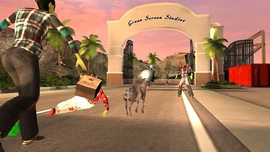 Скачать Goat Simulator GoatZ (Взлом открыто все) версия 1.4.6 apk на Андроид