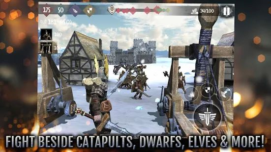 Скачать Heroes and Castles 2 - Strategy Action RPG (Взлом открыто все) версия Зависит от устройства apk на Андроид