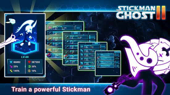 Скачать Stickman Ghost 2: Gun Sword - Shadow Action RPG (Взлом на деньги) версия 6.6 apk на Андроид