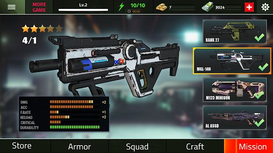 Скачать Fatal Bullet - FPS Gun Shooting Game (Взлом на монеты) версия 1.1.1 apk на Андроид