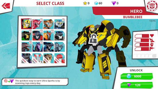 Скачать Transformers: RobotsInDisguise (Взлом на монеты) версия 1.9.0 apk на Андроид