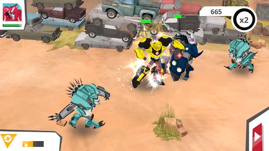 Скачать Transformers: RobotsInDisguise (Взлом на монеты) версия 1.9.0 apk на Андроид