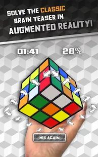 Скачать Rubik’s Cube Augmented! (Взлом на деньги) версия 1.26 apk на Андроид