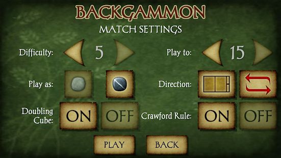 Скачать Backgammon Free (Взлом открыто все) версия 2.32 apk на Андроид