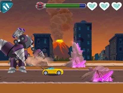 Скачать Transformers Rescue Bots: Наперегонки с бедой (Взлом на монеты) версия 1.3 apk на Андроид
