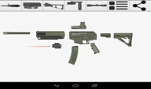 Скачать Weapon Builder Pro (Взлом на монеты) версия 2.5 apk на Андроид