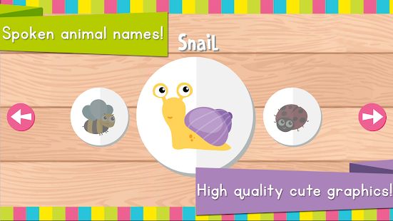 Скачать Animals Puzzle for Kids: Preschool (Взлом открыто все) версия 1.2 apk на Андроид