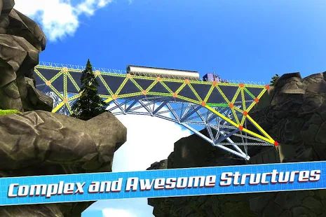 Скачать Bridge Construction Simulator (Взлом открыто все) версия 1.2.7 apk на Андроид