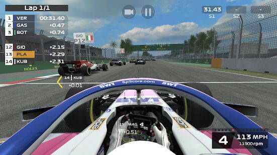 Скачать F1 Mobile Racing (Взлом на деньги) версия 1.22.8 apk на Андроид