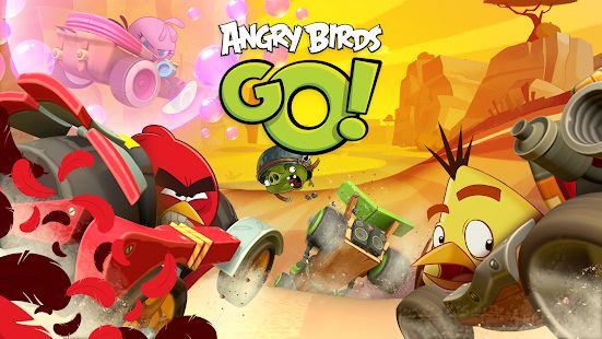 Скачать Angry Birds Go! (Взлом на деньги) версия 2.9.1 apk на Андроид