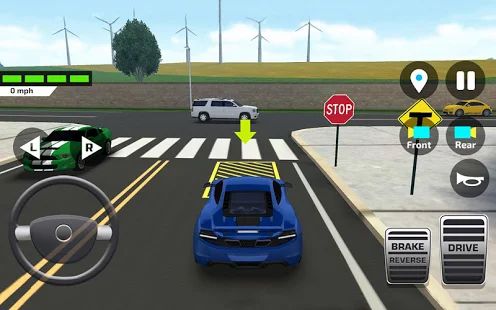 Скачать Школа вождения и парковки: Самый Крутой симулятор (Взлом на деньги) версия 2.8 apk на Андроид