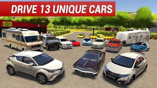 Скачать Roundabout 2: A Real City Driving Parking Sim (Взлом на деньги) версия 1.3 apk на Андроид