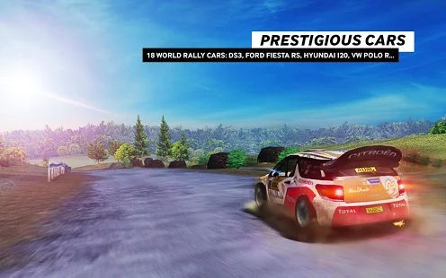 Скачать WRC The Official Game (Взлом на деньги) версия 1.2.7 apk на Андроид