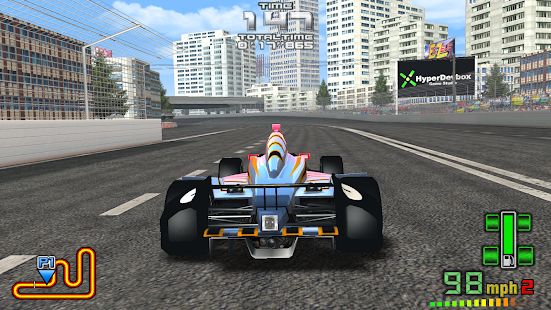 Скачать INDY 500 Arcade Racing (Взлом на монеты) версия Зависит от устройства apk на Андроид