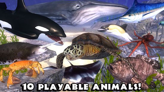 Скачать Ultimate Ocean Simulator (Взлом на монеты) версия 1.4 apk на Андроид