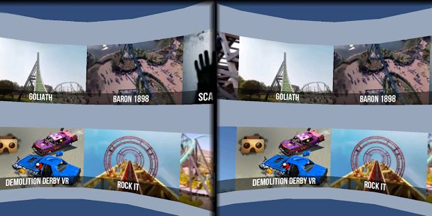 Скачать VR Thrills: Roller Coaster 360 (Cardboard Game) (Взлом на деньги) версия 2.1.7 apk на Андроид