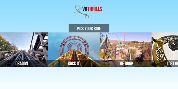 Скачать VR Thrills: Roller Coaster 360 (Cardboard Game) (Взлом на деньги) версия 2.1.7 apk на Андроид