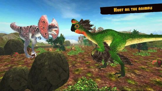 Скачать Dinosaur Games Simulator 2019 (Взлом на монеты) версия Зависит от устройства apk на Андроид