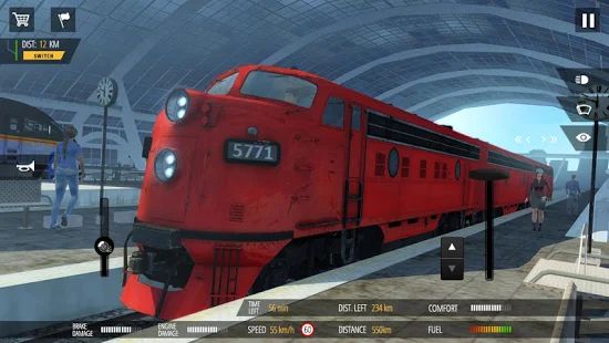 Скачать Train Simulator PRO 2018 (Взлом на монеты) версия 1.3.7 apk на Андроид