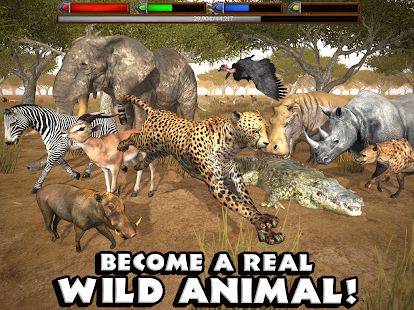 Скачать Ultimate Savanna Simulator (Взлом открыто все) версия 1.1 apk на Андроид