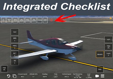 Скачать Infinite Flight Checklist (Взлом на деньги) версия 1.2 apk на Андроид