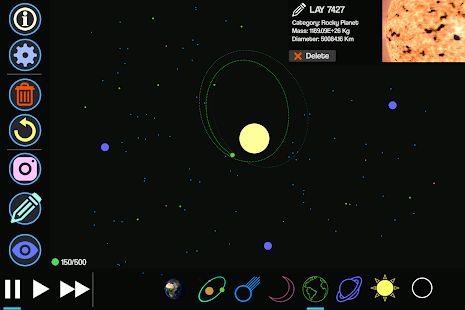 Скачать Planet Genesis 2 - 3D solar system sandbox (Взлом на деньги) версия 1.2.2 apk на Андроид
