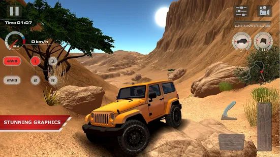 Скачать OffRoad Drive Desert (Взлом на деньги) версия 1.0.9 apk на Андроид