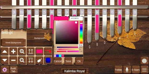 Скачать Kalimba Royal (Взлом на монеты) версия 2.6 apk на Андроид