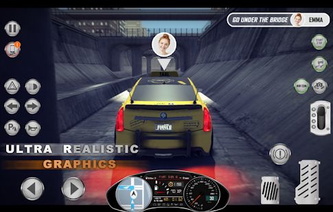 Скачать Amazing Taxi Simulator V2 2019 (Взлом на деньги) версия 1.0.9 apk на Андроид