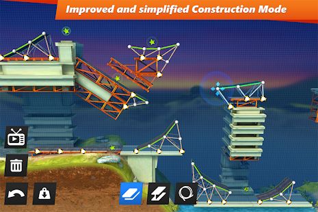 Скачать Bridge Constructor Stunts (Взлом на монеты) версия 3.0 apk на Андроид