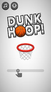 Скачать Dunk Hoop (Взлом на монеты) версия 1.1 apk на Андроид