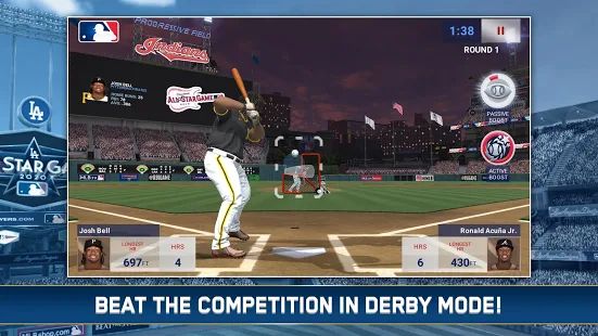 Скачать MLB Home Run Derby 2020 (Взлом на деньги) версия 8.0.3 apk на Андроид