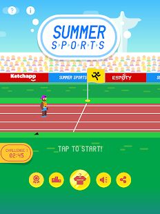 Скачать Ketchapp Summer Sports (Взлом на монеты) версия 2.1.5 apk на Андроид