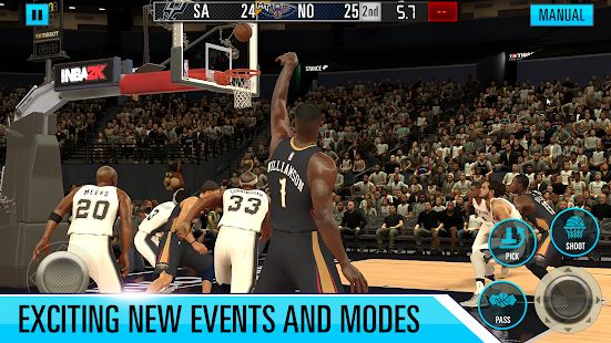 Скачать NBA 2K Mobile Basketball (Взлом на деньги) версия 2.10.0.4689789 apk на Андроид