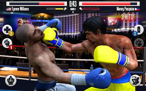 Скачать Real Boxing Manny Pacquiao (Взлом открыто все) версия 1.1.1 apk на Андроид