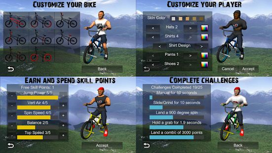 Скачать BMX Freestyle Extreme 3D (Взлом на монеты) версия Зависит от устройства apk на Андроид