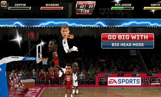Скачать NBA JAM by EA SPORTS™ (Взлом открыто все) версия 04.00.80 apk на Андроид