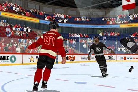 Скачать Hockey Fight Pro (Взлом на монеты) версия Зависит от устройства apk на Андроид